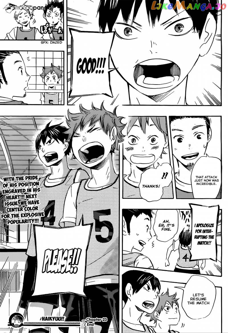 Haikyuu!!, Chapter 23 image 18